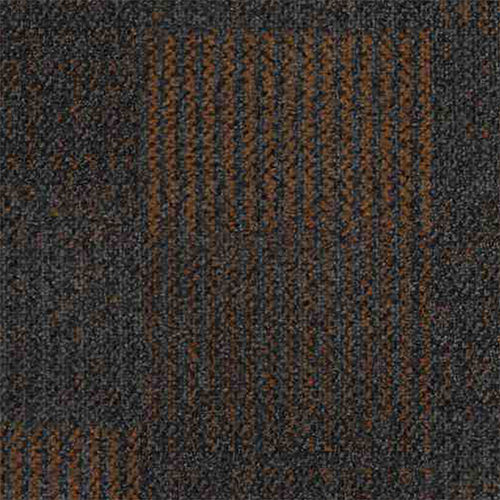 Greyish Orange Common Ground Carpet Tile