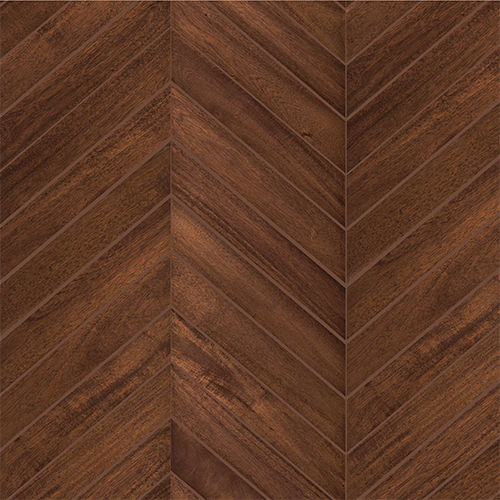 Brown Walnut Chevron Hardwood Flooring