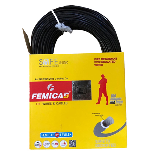 Black 1.5 Sqmm Femicab Multistand Red Wire