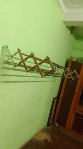 Wall mounted square type cloth drying hangers in  Andipalayam Tirupur