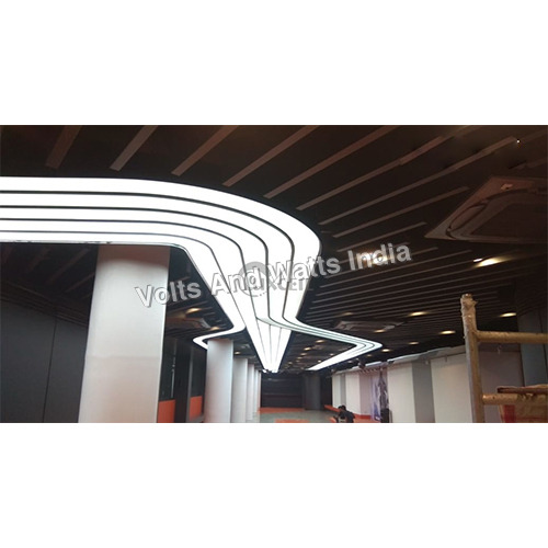Mall stretch ceiling