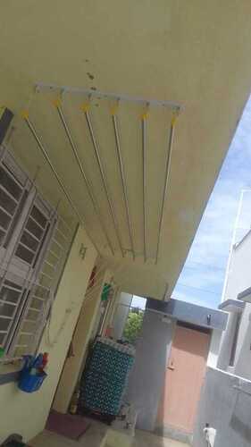 Ceiling mounted pulley type cloth drying hangers in Patanur Salem