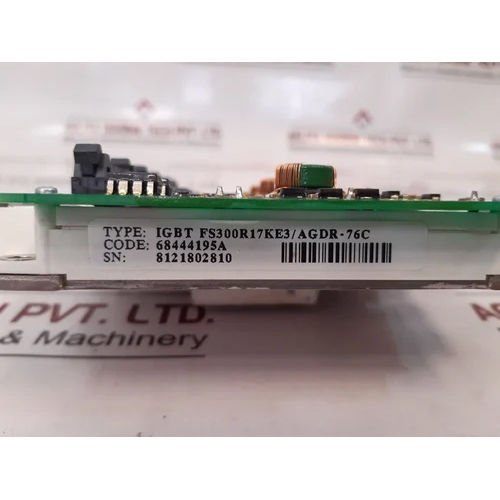 Infineon Fs300R17Ke3-Agdr-76C Igbt - Application: Industrial