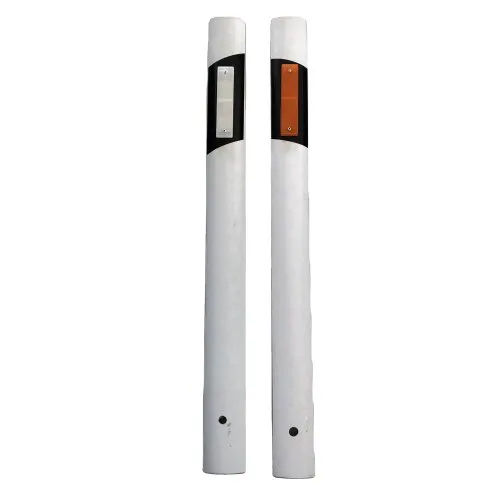 White Rectangular Pipe Delineator