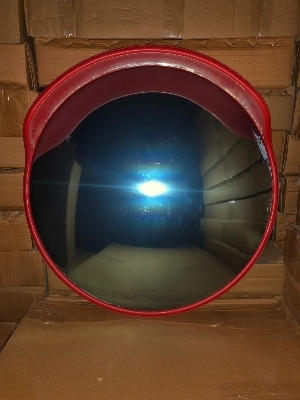 Traffic Convex Mirror - Polycarbonate, 45cm to 100cm Diameter | Highly Durable, Reduces Blind Spots, Fast Installation