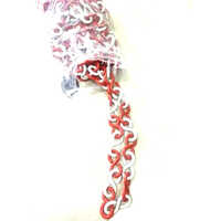 Road Safety Traffic Chain - Mild Steel, Custom Sizes Available , Red And White Paint Coated For Weather Protection