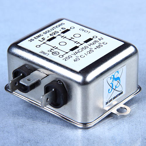 3 LF 445 EMI Filter Chassis Mounting