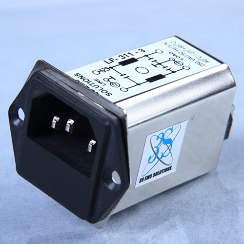 LF-311 IEC 60320 EMI Filter Panel Mount