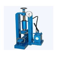 Flexure Testing Machine - Steel Material, 200 Kg Weight, Blue Color | 1 Year Warranty, Manual Control System, Concrete Testing
