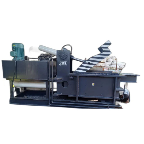 Double Action Scrap Bale Machine