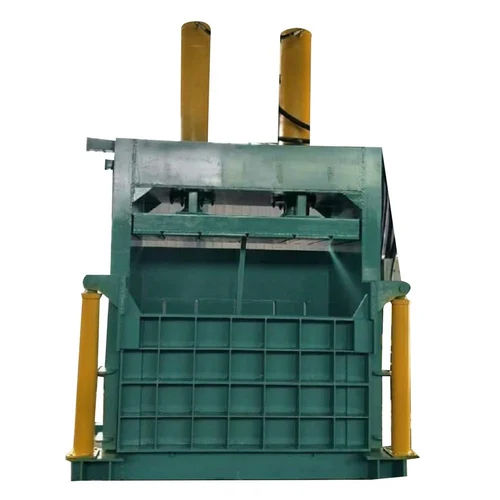 Green Vertical Baler Machine