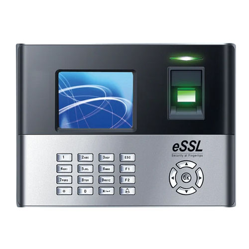 Metal Biometric Fingerprint Time Attendance Machine