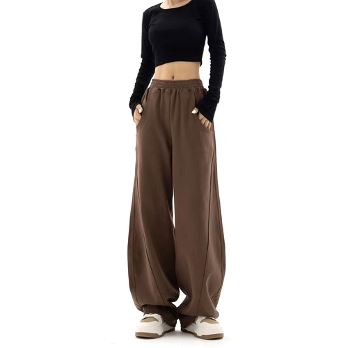 China Private Label Brown Sweater Pants