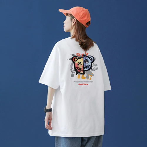 China Private Label Cotton White Color T Shirt