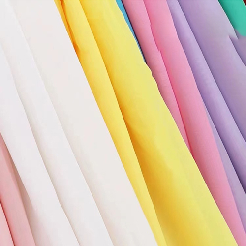 Solid Color Polyester Chiffon Cloth Fabric