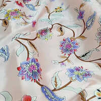 Multicolored Designer Silk Apparel Fabric