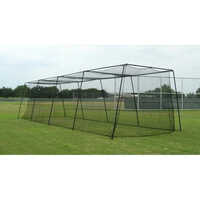 Batting Cage Net - Hdpe Material, Up To 10 M Size, Green & Black Colors | Ideal For Cricket Training And Practice Sessions