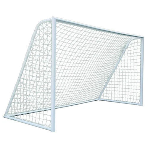 White Football Goal Net