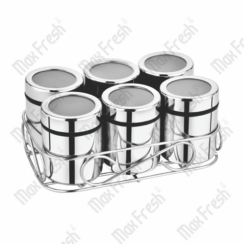 Stainless Steel Wire Rectangle Spices Box