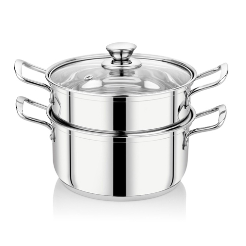 Stainless Steel Steamer Set Of 2