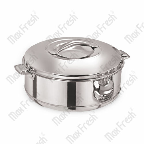 Silver Stainless Steel Royal Casserole