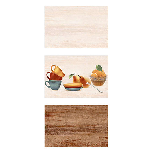 Brown 300 X 450Mm Premium Kitchen Wall Tiles