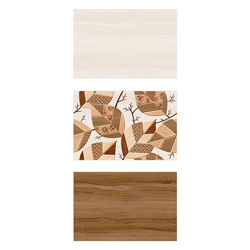 Brown 300 X 450Mm Glossy Digital Wall Tiles