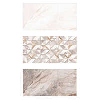 Polished Ceramic Wall Tiles - Color: White