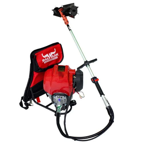 Balwaan Back Pack Crop Cutter with Tiller 50cc