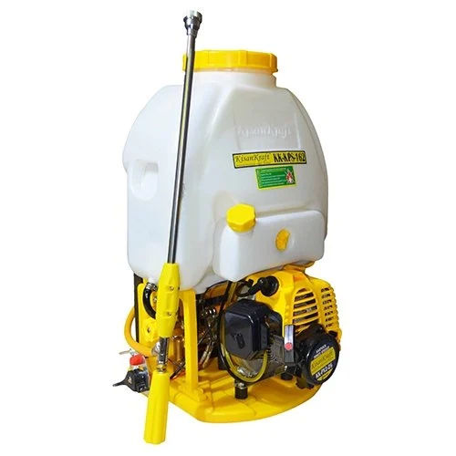 Yellow Knapsack Power Sprayer (Petrol) Kk-kps-162