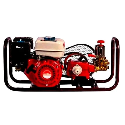 Htp Power Sprayer - Brass Construction, 4 Power Rating | Red Finish for Agricultural Use