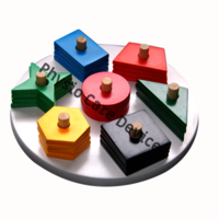 Circle Shape Sorter Wooden - Age Group: Women