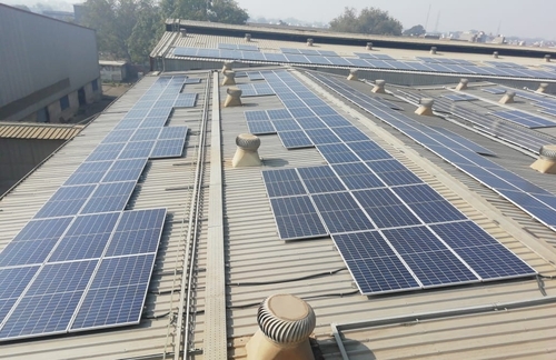 ON GRID TIN SHED ROOF TOP SOLAR POWER PLANT