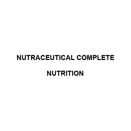 Nutraceutical Complete Nutrition