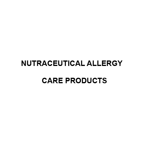 Nutraceutical Allergy Care Products