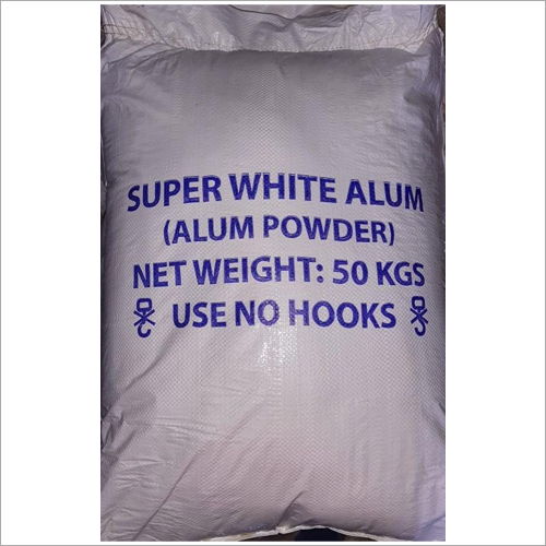 Super White Alum Powder Bag