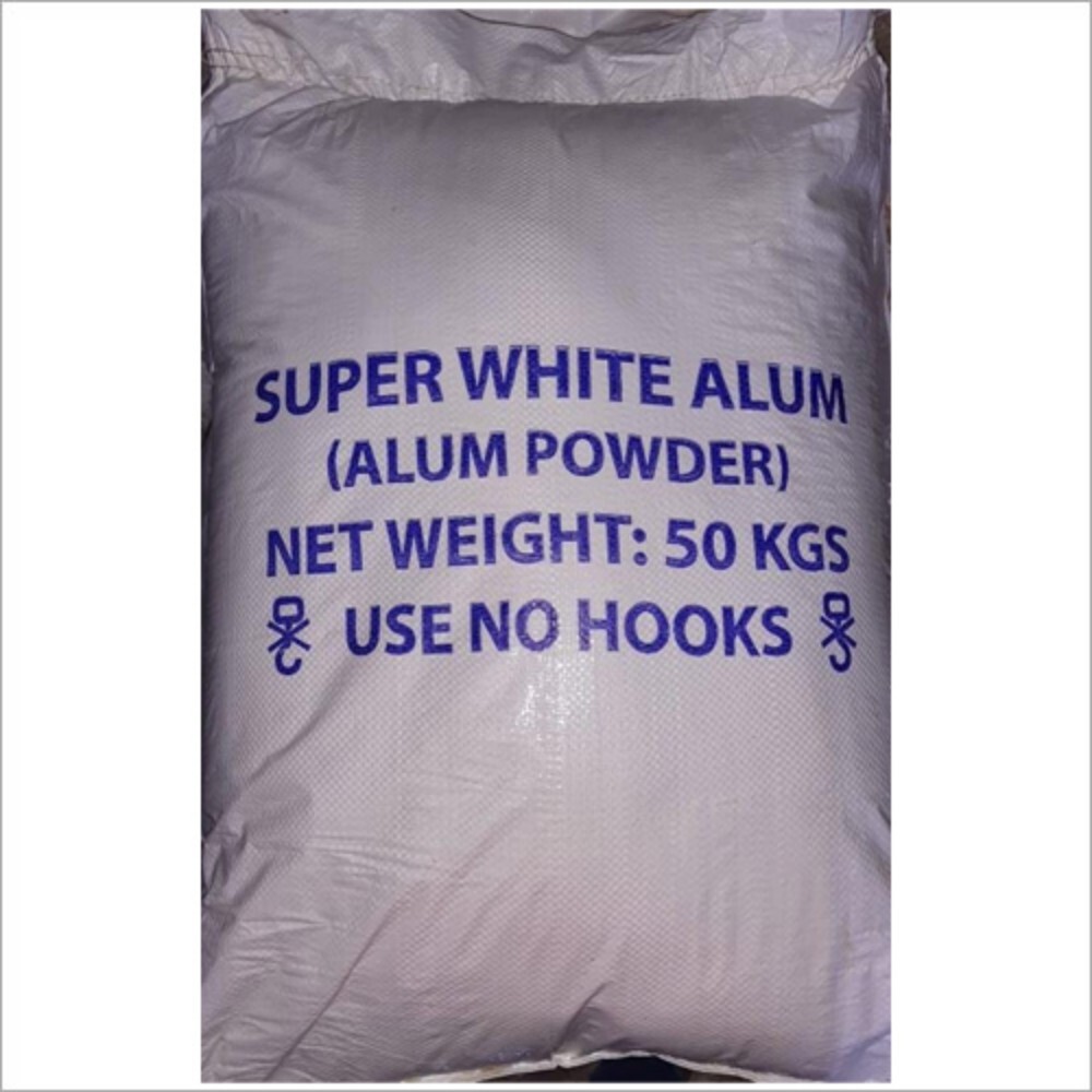 Super White Alum Powder Bag - Application: Industrial