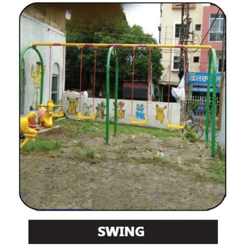 Mild Steel Ground Children Swing