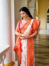 Designer Bengali Sarees For Women's-5