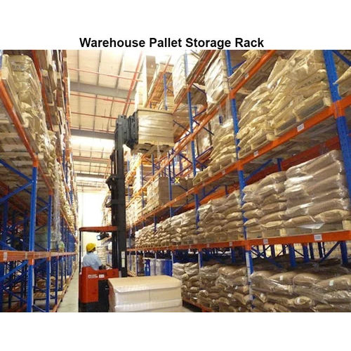 Warehouse Pallet Storage Rack - Application: Industrial