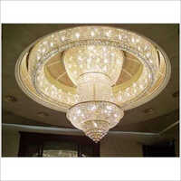 Crystal Hanging Chandlier - Light Source: Energy Saving