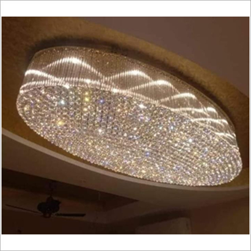 Oval Shape Crystal Chandelier