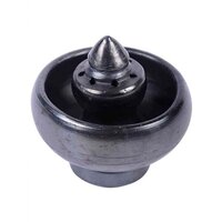 Blackpottery Incense Holder - Metal | Polished Finish, Modern Indian Arts Design For Temple Use
