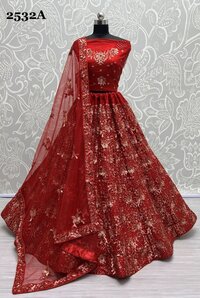 Traditional Designer Embroidered Bridal Lehenga