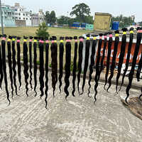 Remy Hair Extensions - Indian Remy Hair, Available in Various Lengths, Black/Brown Colors, Durable & Reusable, Warranty Included