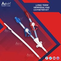 Silicone Long Term Permanent Hemodialysis Catheter For Hospital