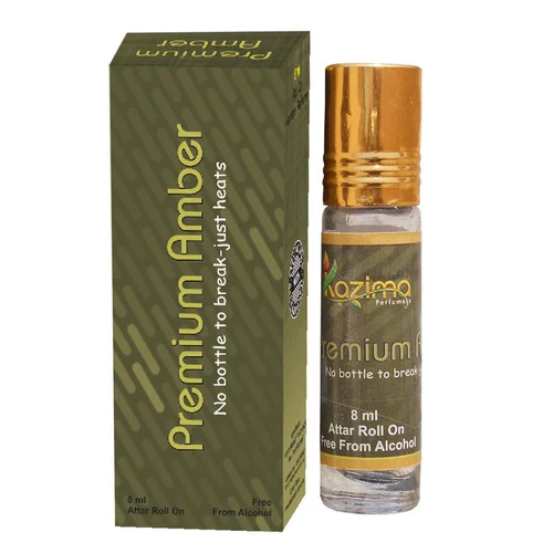 Premium Amber Rollon Attar Perfume