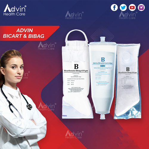 Advin Bicarbonate BiBag/Bicarb Bag/650g/900g 