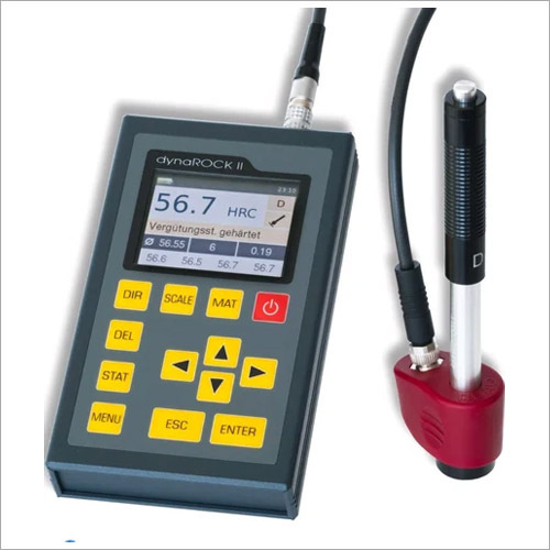 White Portable Dynamic Hardness Tester