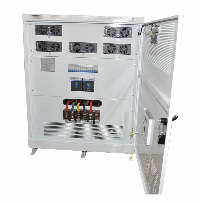 100KW 3 PhaseAC/DC charger 100-500VDC 250A output with 7 LCD display